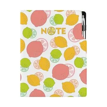 Notes DESIGN A4 tečkovaný - Citron