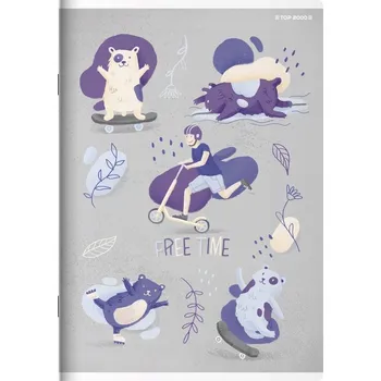 Sešit Linkovaný sešit A5 TOP-2000 16 listů