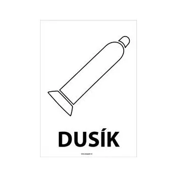 DUSÍK, plast 2 mm, A5