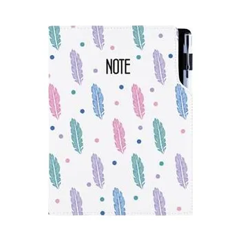 Zápisník Notes - zápisník DESIGN A5 nelinkovaný - Pírka
