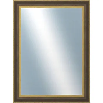 Zrcadlo Zrcadlo DANTIK nástěnné obdélníkové rám dřevo 600 x 800 mm