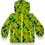 Kugo Chlapecká zelená šusťáková bunda Barva: Zelená, Velikost: 92