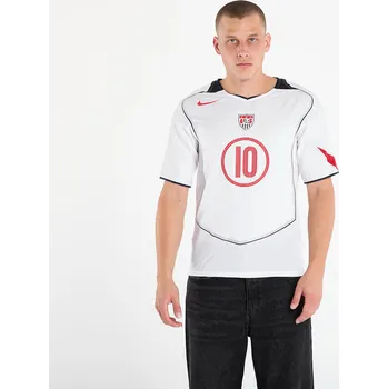 cyklistický dres Dres Nike Landon Donovan USMNT 2004 Total 90 Reissue Men's Nike Soccer Replica Jersey White/ College Navy/ University Red XL