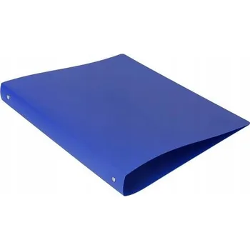 Šanon A4 3,3 cm 4 kroužky PP plastový měkký modrý Biurfol