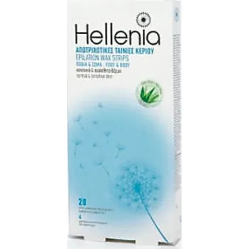 Hellenia Depilační náplasti na tělo 20ks