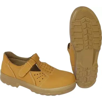 Pracovní obuv Obuv REPA R571-08 - žlutá, sandál 7