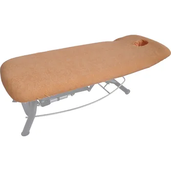 Prostěradlo MH Star Froté potah na lehátko s otvorem - meruňkový