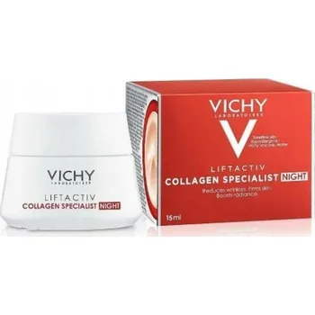 Pleťový krém Vichy Liftactiv Collagen Specialist Noční krém 15 ml
