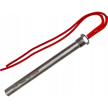 Topidlo Elektrická topná spirála 72V DC 1000W R1/2" 20cm kazetová