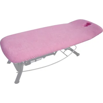 Prostěradlo MH Star Froté potah na lehátko s otvorem - růžový