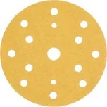 3M Brusný kotouč Gold (zlatý), 15 děr, 225P+, D150, P120 P240