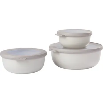 Dóza na potraviny Box na potraviny CIRQULA M, sada 3 ks, severská bílá, plast, Mepal - doprava zdarma od 2999 Kč