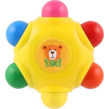 Hračka pro nejmenší Teddies Voskovky pastelky hvězda CREATED 6 barev