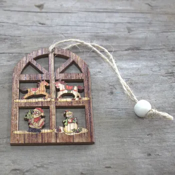 Vánoční dekorace Vánoční ozdoba okno