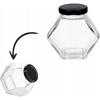 Sklenice Křeček Zavařovací Sklenička se šroubovacím uzávěrem 180 ml