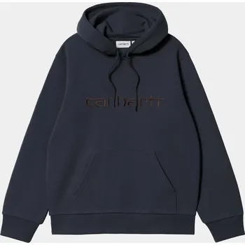 Pánská mikina Carhartt WIP Carhartt HD (deep night/palisander) M, námořnická modrá