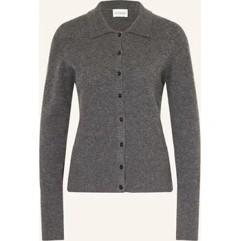 Dámský svetr Closed Dámský Pletený Kardigan, tmavě šedá, 34