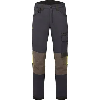 Pracovní obuv Pracovní kalhoty pružné a přiléhavé Portwest EV441 Černé Vel 48|64