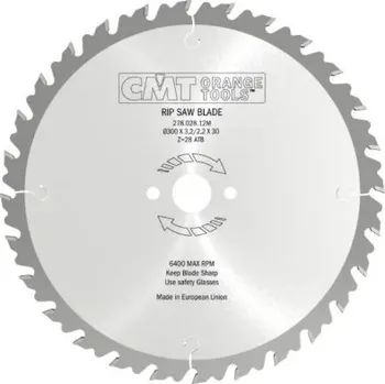 Příslušenství k pile CMT Orange Tools C27803614M - Kotouč rozmítací pr. 350x3,5x30 mm, 36 zubů, INDUSTRIAL