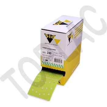 Kotouček do pokladny a tiskárny štítků SIAPOWER 1550, role s přířezy, 70 mm x 12 m, perf., multiotv., P220