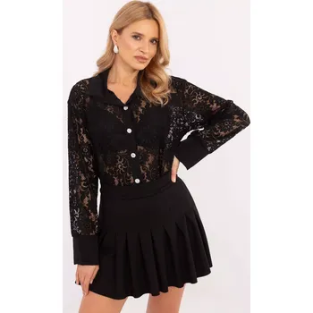 Dámská košile Dámské košile MI KS C243.18 Černá - FPrice uni