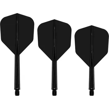 Příslušenství pro šipky Mission letky Force 90 Black No.6, Velikost Tweenie