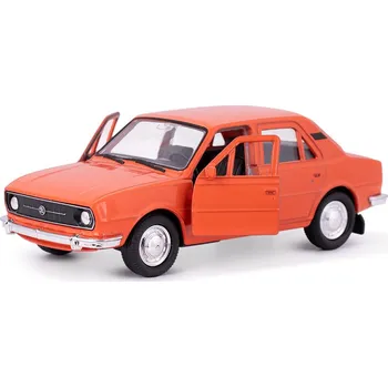 autíčko WELLY Škoda 105L 12cm v krabičce - 2 barvy Barva: Oranžová