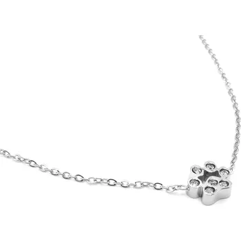 Náhrdelník Steel Jewelry Jemný Náhrdelník TLAPKA z Chirurgické oceli NH250151 dárkové balení zdarma