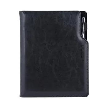 Zápisník Notes GEP B5 tečkovaný - černá/černý vnitřek