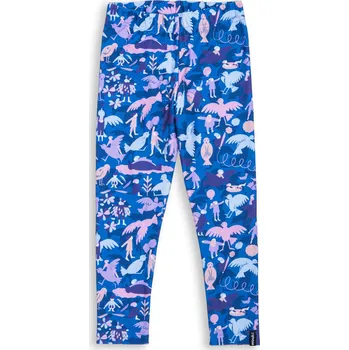 Set dětského termoprádla Wouki Dětské multifunkční kalhoty Niki - Lavender mist 98