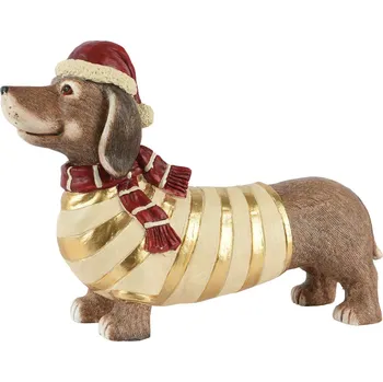 Vánoční dekorace Kaeming Vánoční dekorace XMAS JEZEVČÍK, 57x17,5x39,5 cm, KSD