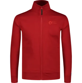 Pánská mikina Pánská mikina NORDBLANC FASCINATE NBSMS8221 ENERGICKÁ ČERVENÁ XXL