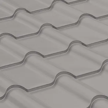 plechová krytina Krytina Fe Grande Plus GP Polyestersat RAL 7024 grafitově šedá