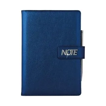 Zápisník Notes - zápisník BRILIANT A5 linkovaný - modrá