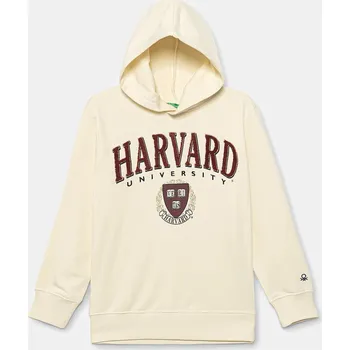 Chlapecká mikina Dětská mikina United Colors of Benetton 32N4C204U.G.seasonal béžová 08X, vel. 120