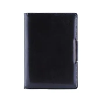 Zápisník Notes - zápisník METALIC B6 čtverečkovaný - černá