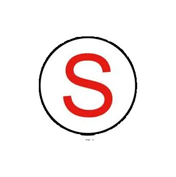 Suchovod - bezpečnostní tabulka, plast 1 mm 150x150mm