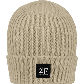 Čepice 2117 of Sweden Hemse pletená zimní čepice Barva: sand, Velikost: UNI