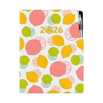 Diář Diář DESIGN týdenní A4 2026 - Citron