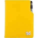 Diář GEP CRYSTAL týdenní A5 2026 český - žlutá