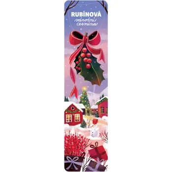 Doplněk ke knize Dobrá záložka 166 - RUBÍNOVÁ vánoční cesmína