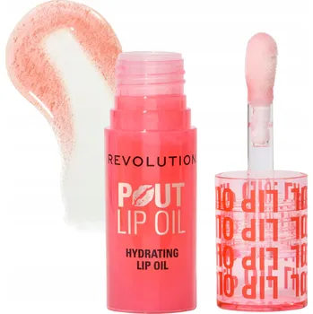 Přípravek na rty Revolution olej na rty Pout Lip Oil s příchutí šťavnaté broskve