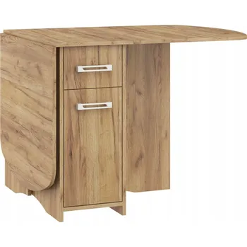 Jídelní stůl Kuchyňský stůl Bim Furniture obdélníkový dub craft zlatý 80 x 160 x 75 cm