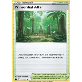Volný čas Pokémon SIT 161/195 Primordial Altar - Silver Tempest Stav: Near Mint, Verze: NORMAL
