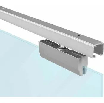 SC - POSUVNÝ SYSTÉM SERIES 100 SILENT GLASS S 80 KG SP SC – posuvný systém 100 SILENT GLASS S pro jednokřídlé dveře 1D 2000/80 SP STM - Stříbrná matná