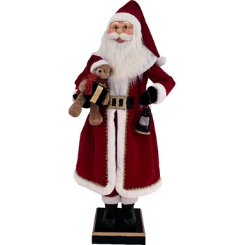 Vánoční dekorace Kaeming Vánoční dekorace SANTA S MÉĎOU, 40x60x200 cm, KSD