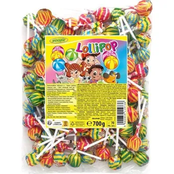 Bonbon GUNZ Warenhandels GmbH Woogie - Lízátka 700g (70x10g)