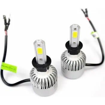 Autožárovka BridgeLUX™ LED žárovky H3 C6 COB do hlavních světlometů 12V/24V 8000Lm