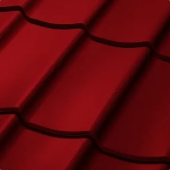 Střešní krytina SATJAM střešní krytina Trend Wave PE25 RAL 3009 oxidovaná červená