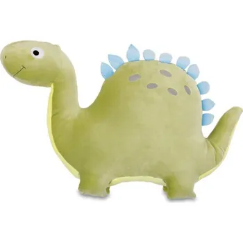 Dekorativní polštářek Dětský polštářek/plyšák Dinosaurus zelený 40 cm